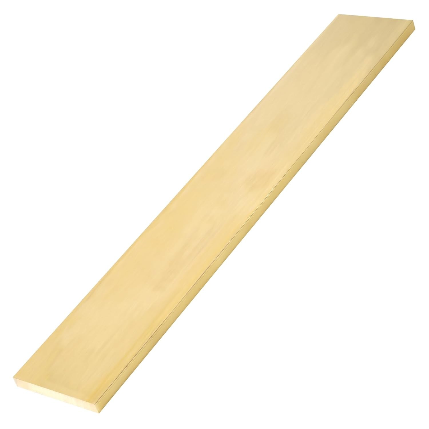 1/4″ x 2″ Brass Flat Bar Blank 12″ Long Solid Brass Thin Plate C360 Flat Mill St