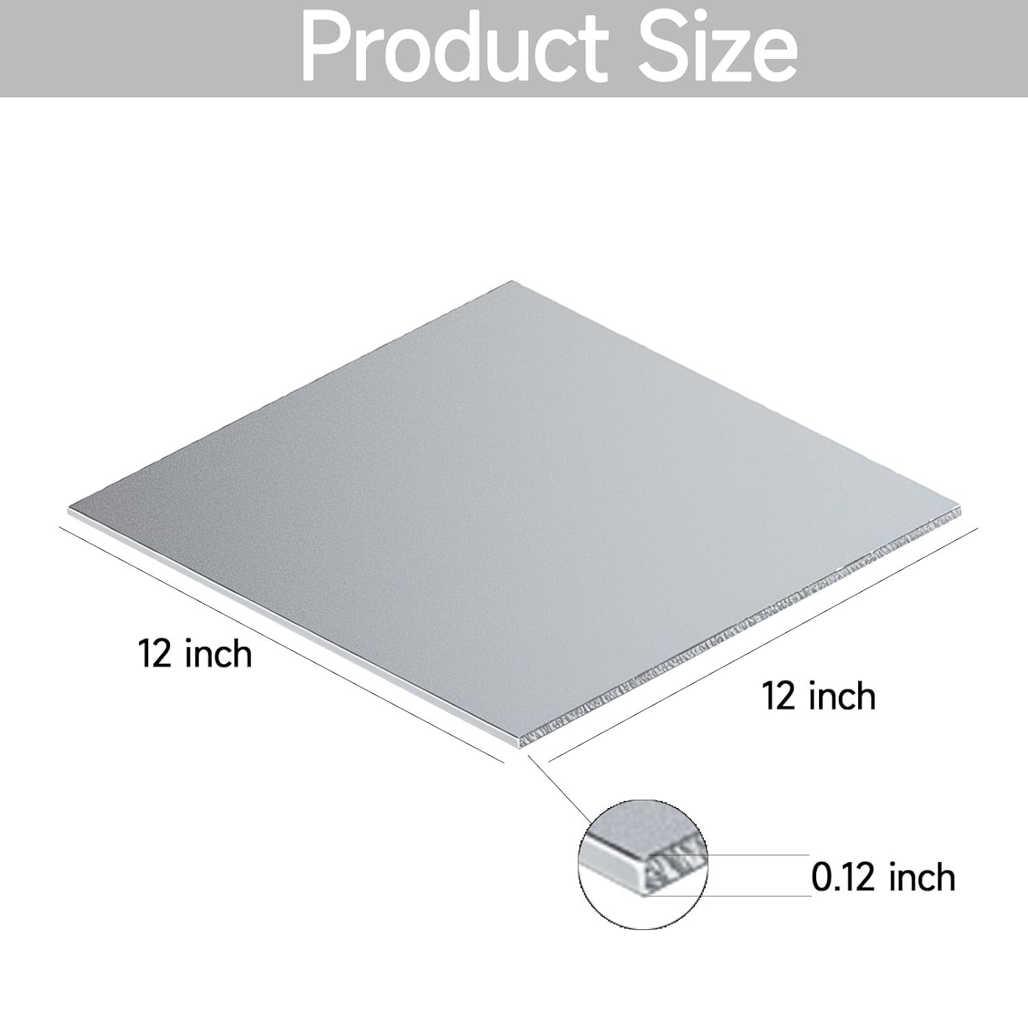 304 Stainless Steel Sheet – 12″ X 12″ X 1/8″ Thin Stainless Steel Plate 1/8 I…
