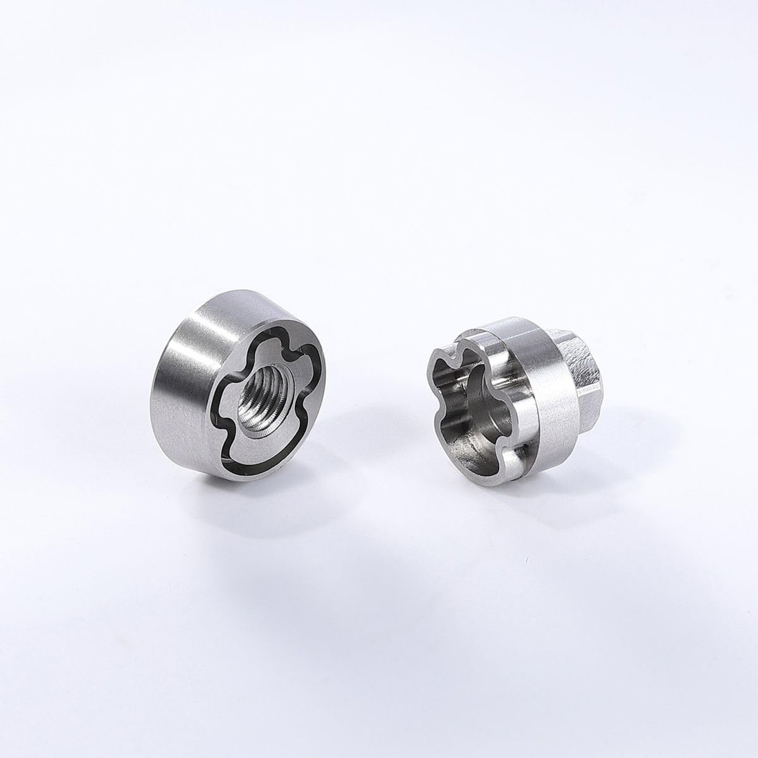 5/16-18 Hidden Type 304 Stainless Steel Anti-Theft Locking Nuts 18TPI Securit…