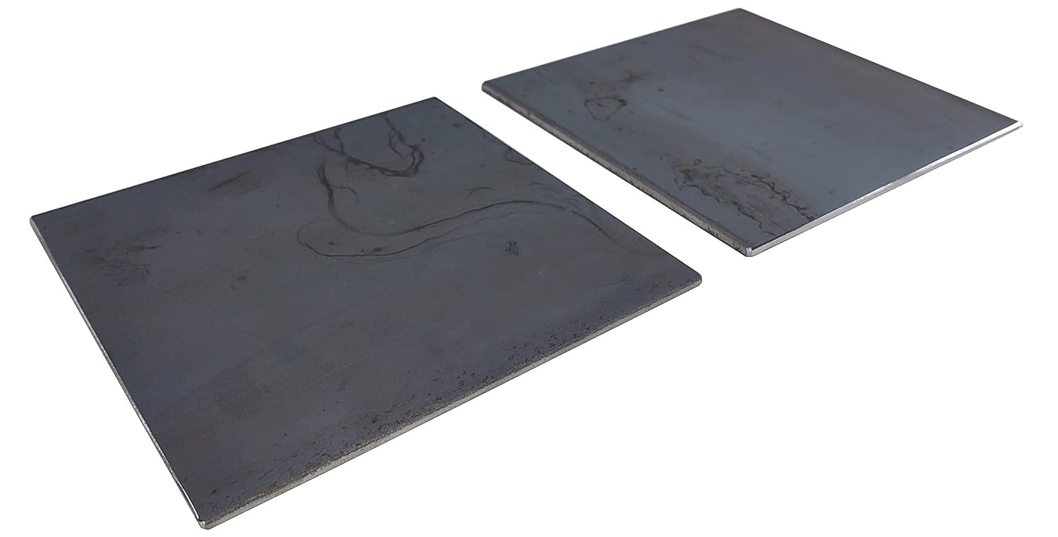 Weldable Hot Rolled Mild Steel Plate (6″, Square – 1/8″, 2 6, – 1/8