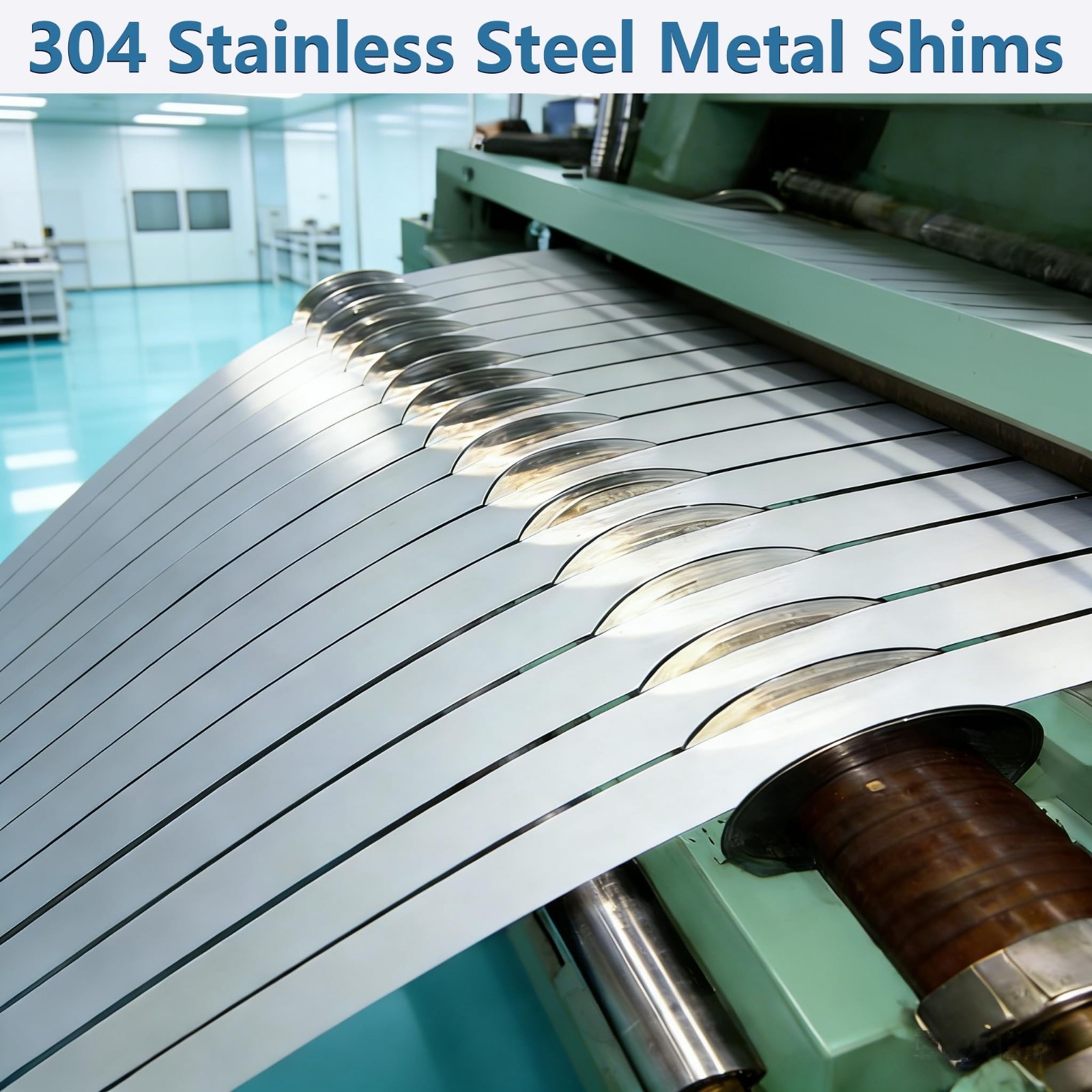 50pcs Stainless Steel Shim Stock Set, 1″x12″, 10 Thickness Sizes for Leveling &