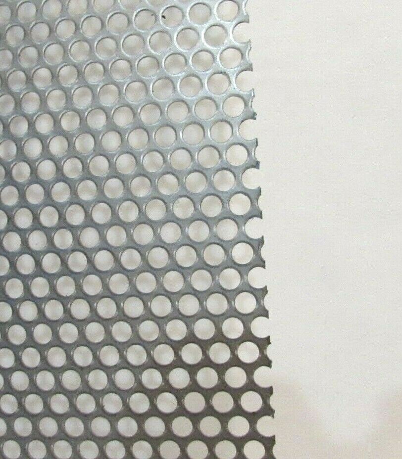1/4″HOLES ON 5/16″CENTER–20 GA. –12″ X 24″ STAINLESS PERFORATED SHEET