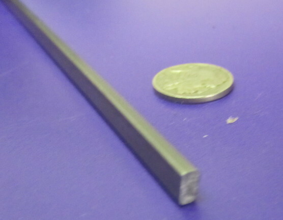 1018 Steel Bar, 1/8″ Thick x 1/4″ Wide x 24″ Length, 6 Pcs