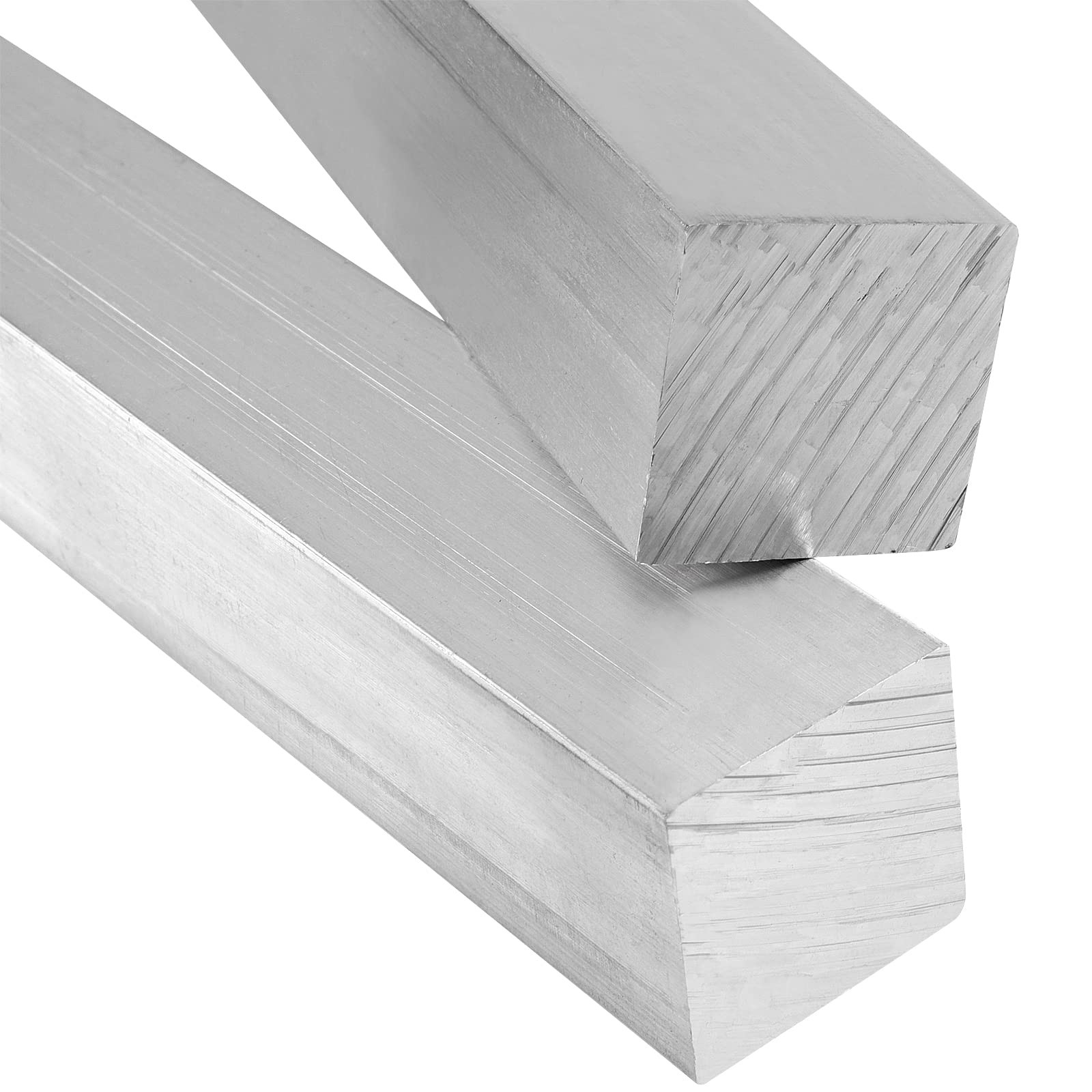 4 PCS 1x1x12 Inch Square Aluminum Bar 6061 Solid T6511 Plate Mill Stock