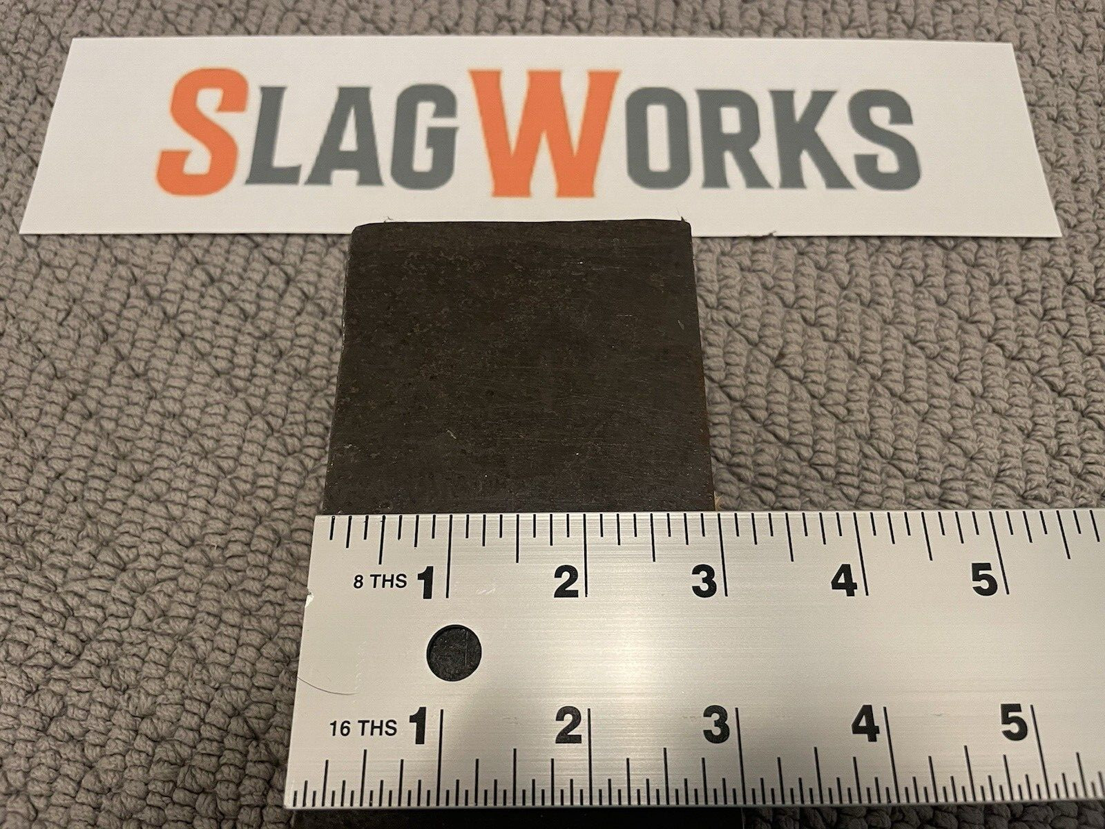 1/4x3x5 inch steel plate 3”x5” A36 Hot Roll Flat .25″ Thick (2 pcs.)