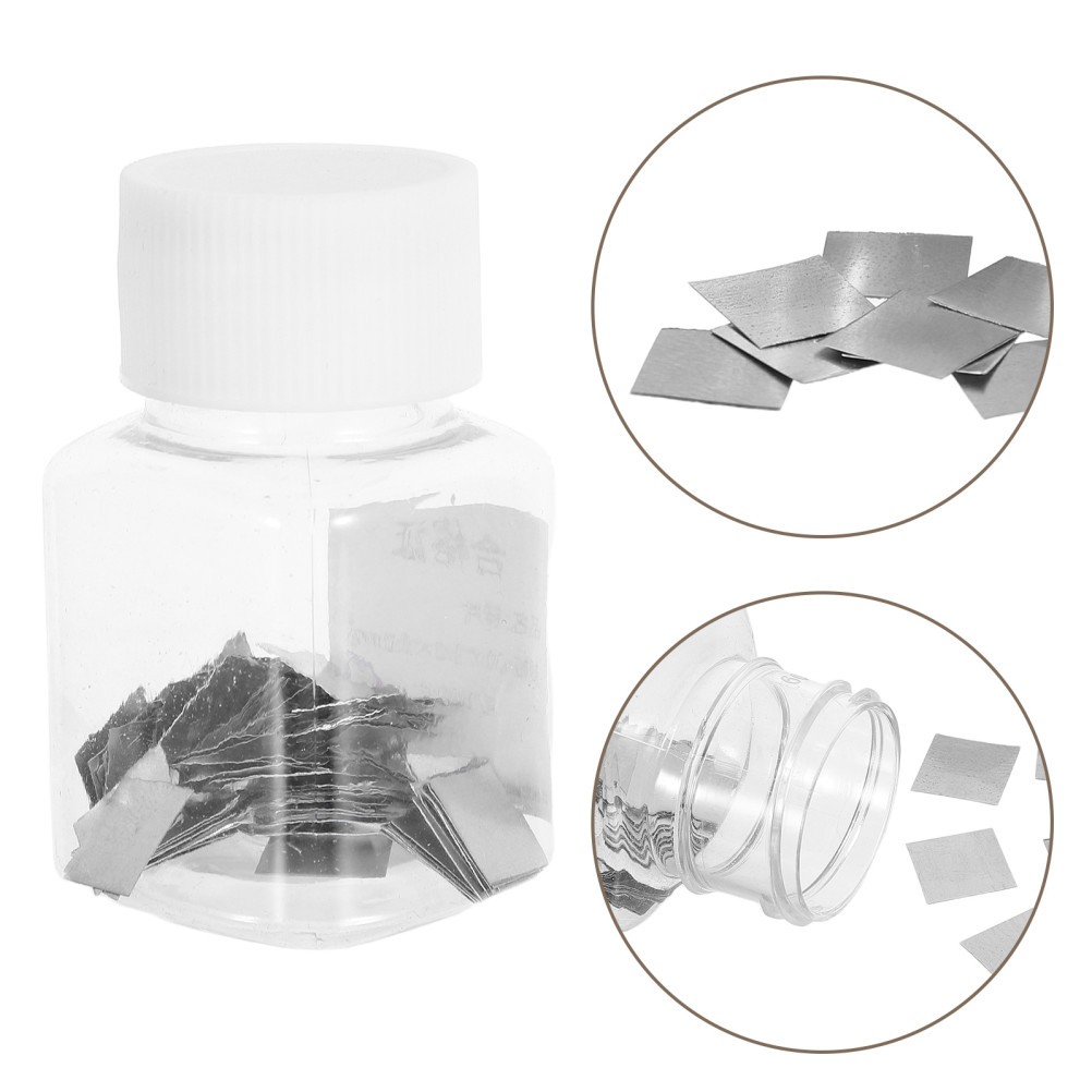 100pcs Zinc Strips Metal Sheets for Fruit Potato Battery Experiment Science