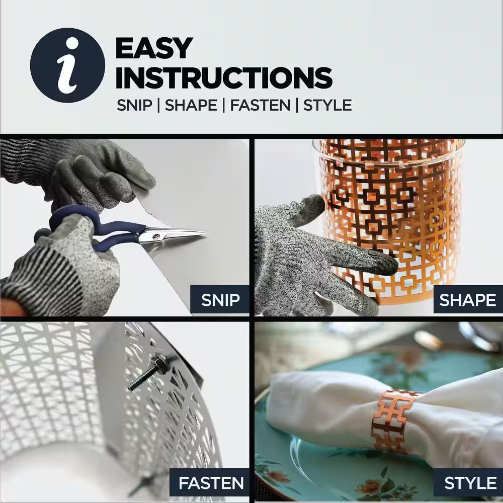 36 In. X 48 In. Expandable Aluminum Sheet in Silver Free Shipping New