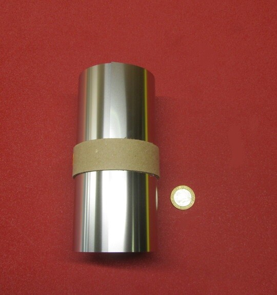 301 Stainless Steel Sheet 1/2 Hard .003″ Thick x 6.0″ Width x 50.0″ Length