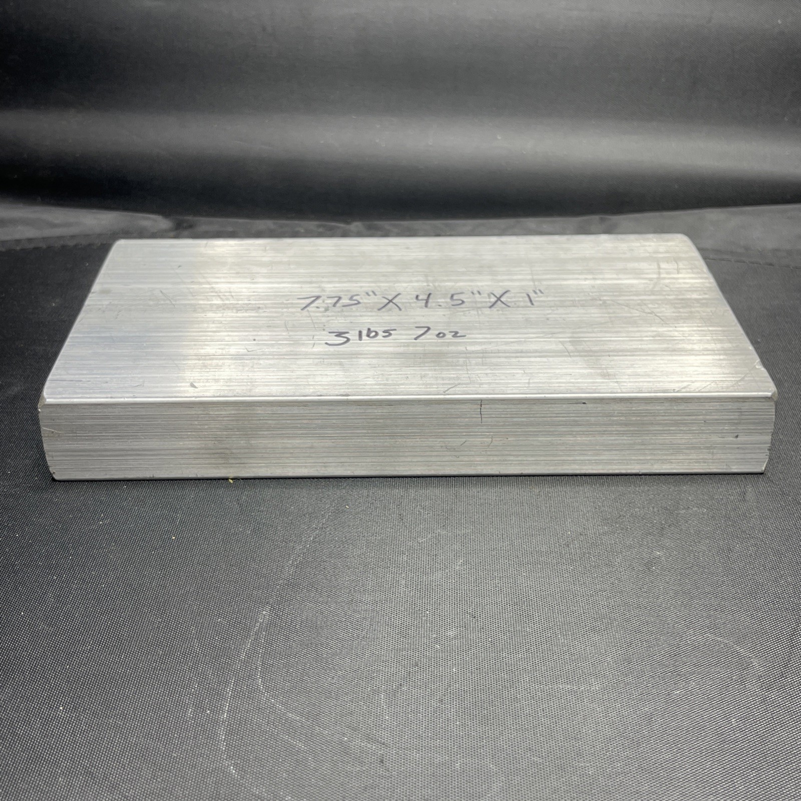 Aluminum Block 7.75 x 4.5 x 1 Plate Tooling Stock 3lb 7oz CNC Mill
