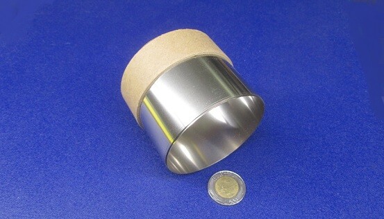 301 Stainless Steel Sheet Shim, .003″ (+/-.0003″) x 2.0″ x 5 Foot Length
