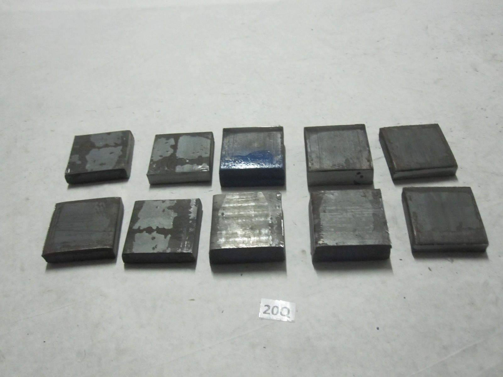 Square Steel Stock 2x2x1/2 Plate Flat Bar Block 10pcs 2″ x 2″ x 1/2″ Mild Steel