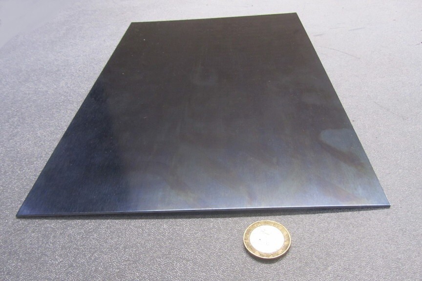 1095 Full Hard Spring Steel Shim 0.030″ Thick x 8.0″ Width x 12″ Length
