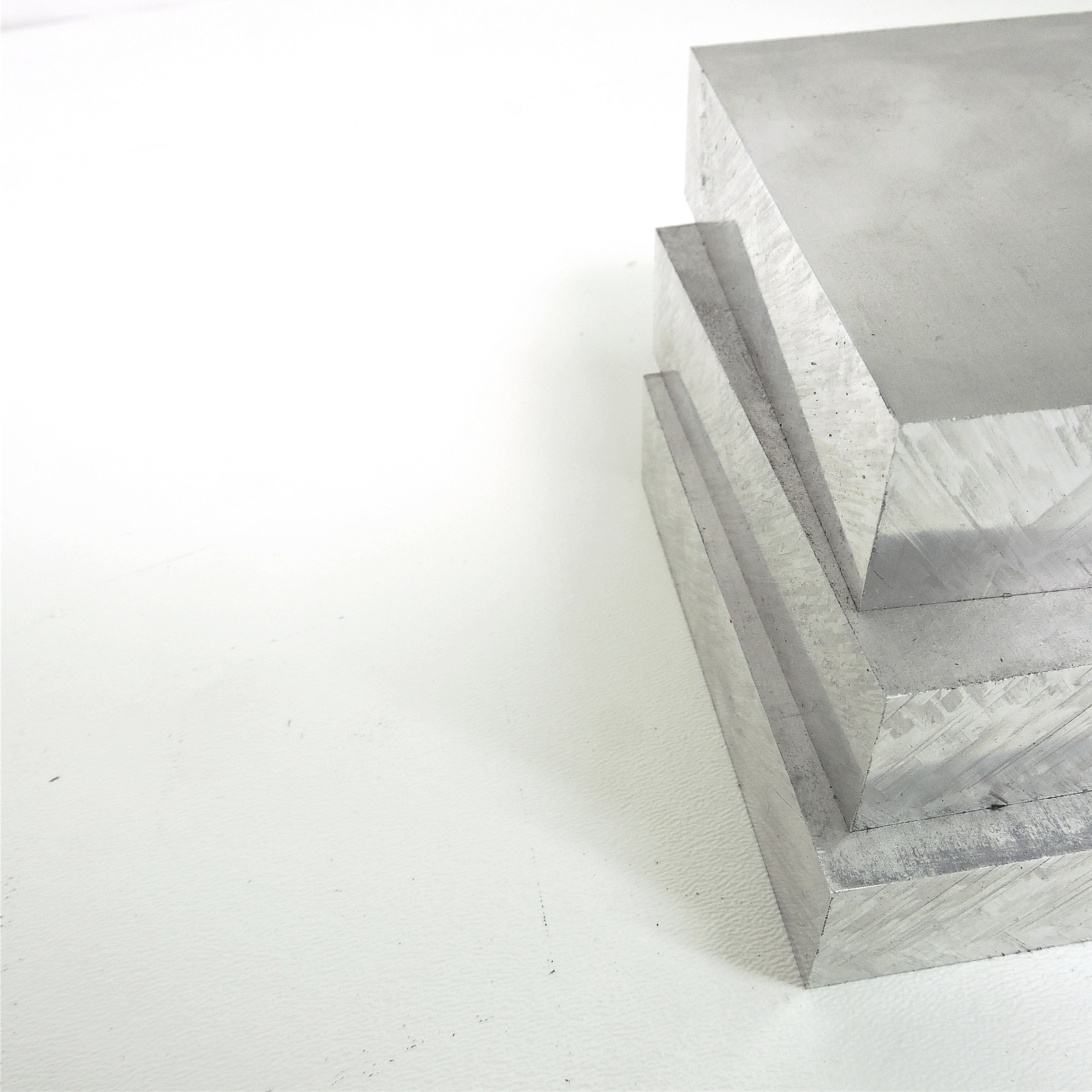 1.5″ thick 1 1/2 Aluminum 6061 PLATE 2.375″ x 6″ Long QTY 3 sku 306958