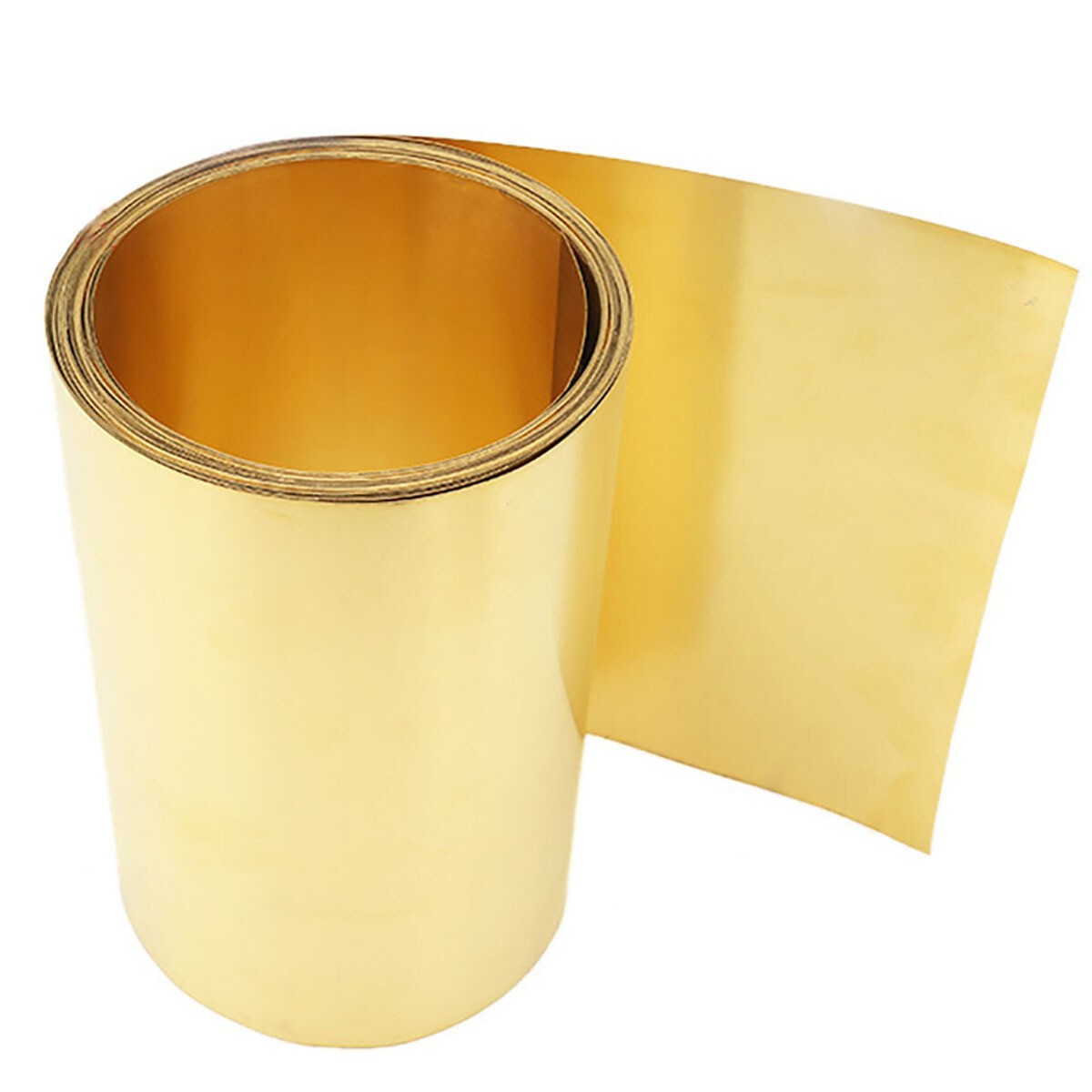 H62 Brass Sheet Strip 0.01mm-1mm Thick Brass Sheet Brass Foil Brass Belt