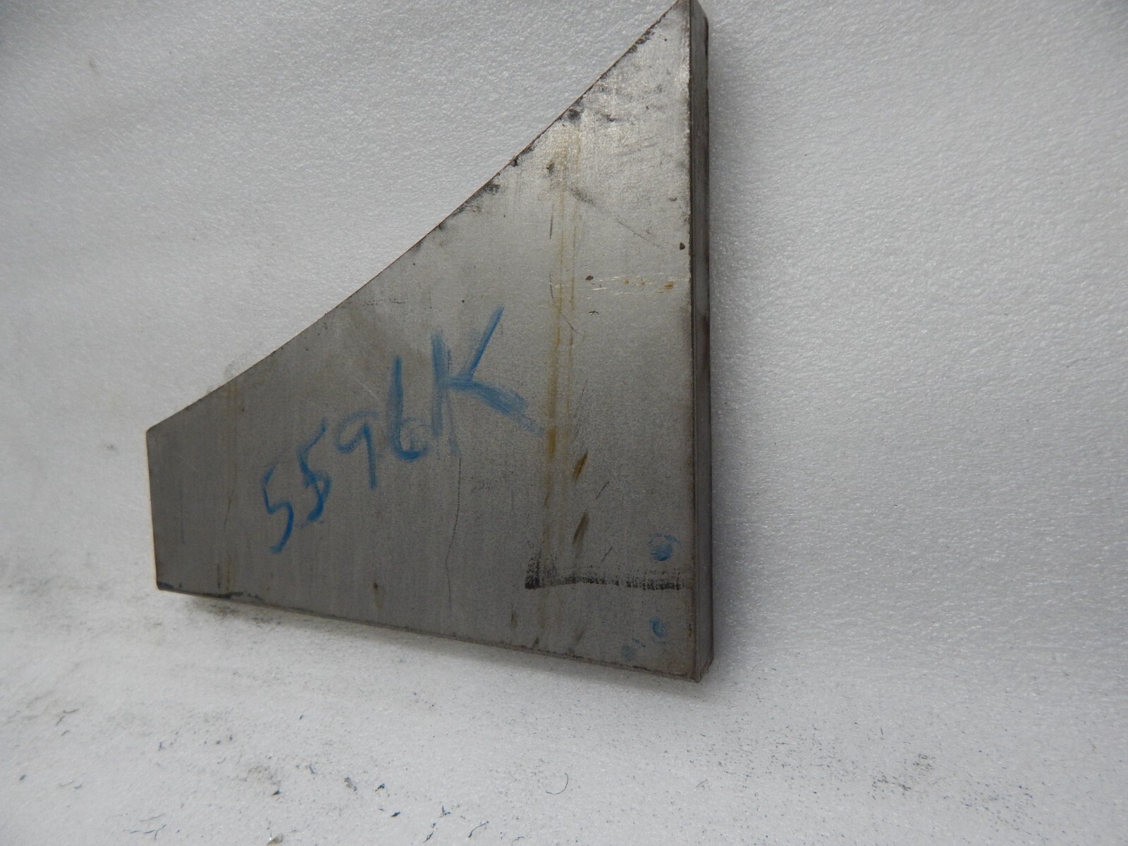 Inconel 718 High temp 3×3-3/4 sheet metal AMS 5596K plate .500 thick 3×3-3/4x.5