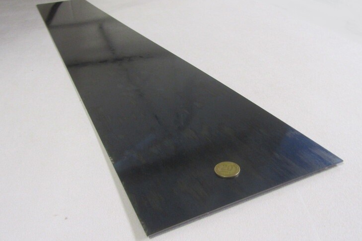 1095 Full Hard Spring Steel Shim 0.015″ Thick x 8.0″ Width x 24″ Length