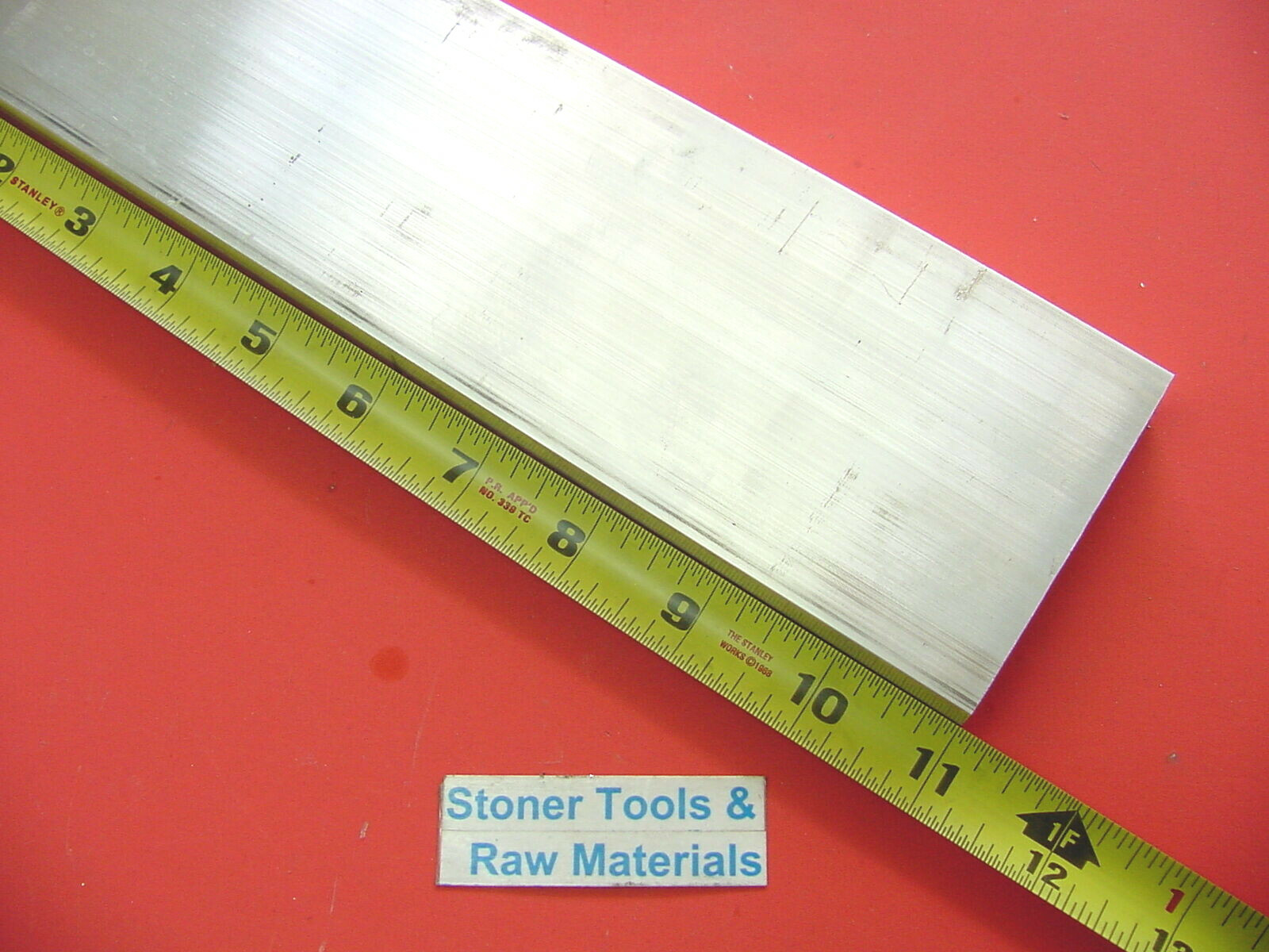 3/4″ X 3″ ALUMINUM 6061 FLAT BAR 11″ long T6511 Solid Extruded Mill Stock New