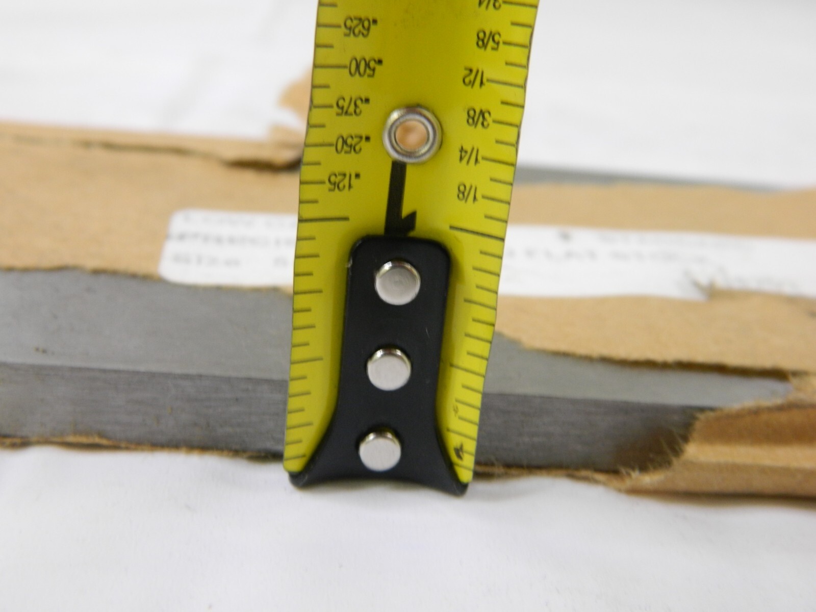 Precision Low Carbon Steel Flat Stock 24-1/2" x 3-1/2" x 5/16", A