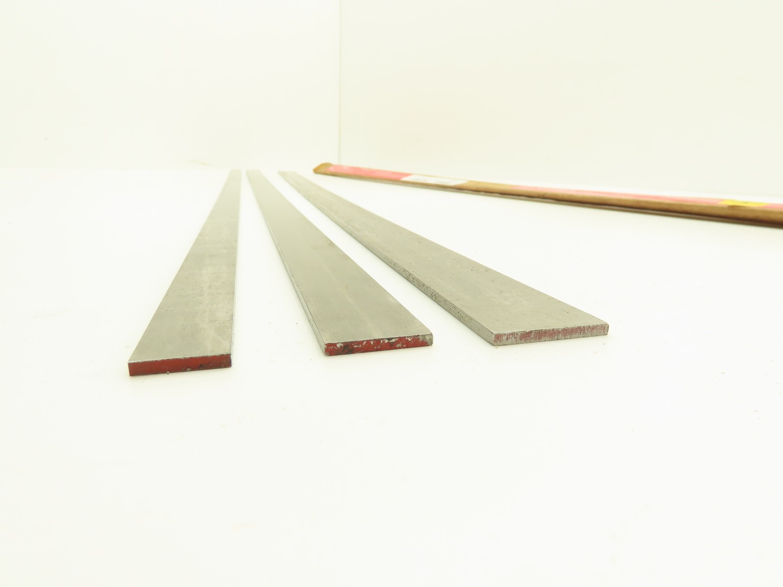 4142 Alloy Steel Ground Flat Bar 1/8″thick 36″L 1″, 3/4″, 1-1/4″Width Lot of 3
