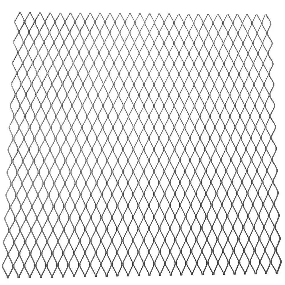 24 In. X 24 In. – 18 Gauge Plain Steel Expanded Metal – 3/4 In. O/C Spacing Free