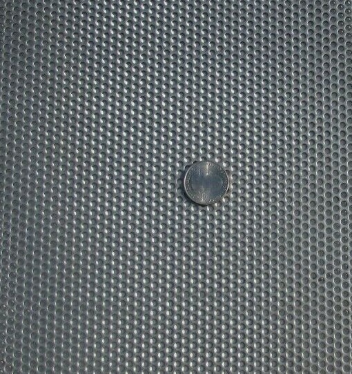 1/8″ HOLES—20 GAUGE 304 STAINLESS PERFORATED SHEET 12″ X 24″