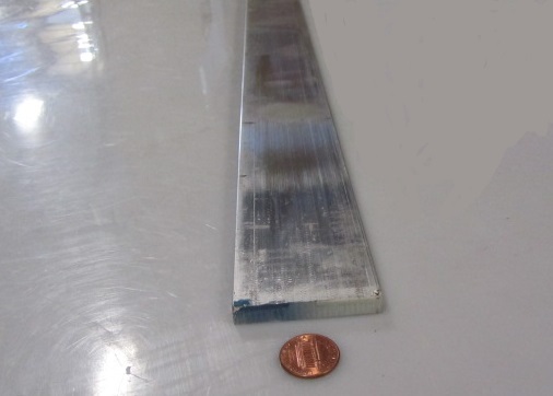 6061 T6511 Aluminum Bar (.437″) 7/16″ Thick x 2.0″ Wide x 48″ Length