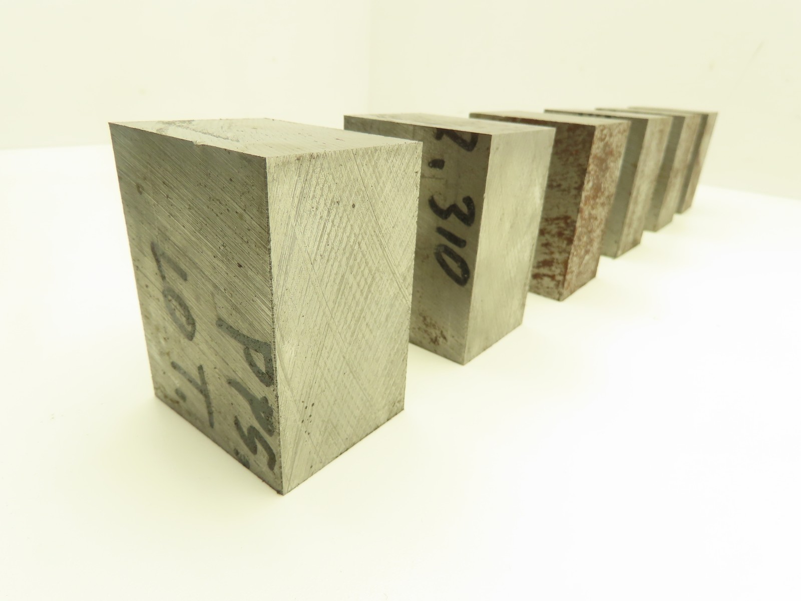 4140 PH Alloy Steel Flat Bar Stock 1-3/4″x 2-1/4″x 3″L Lot of 6