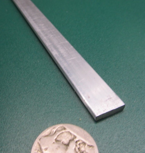 6063 T5 Aluminum Bar, 1/8″ (.125″) Thick x 1/2″ Wide x 48″ Length, 3 units