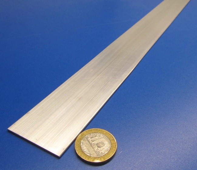 6061 T6 Aluminum Bar, 1/16″ Thick x 1 1/2″ Wide x 24″ Length, 4 Units