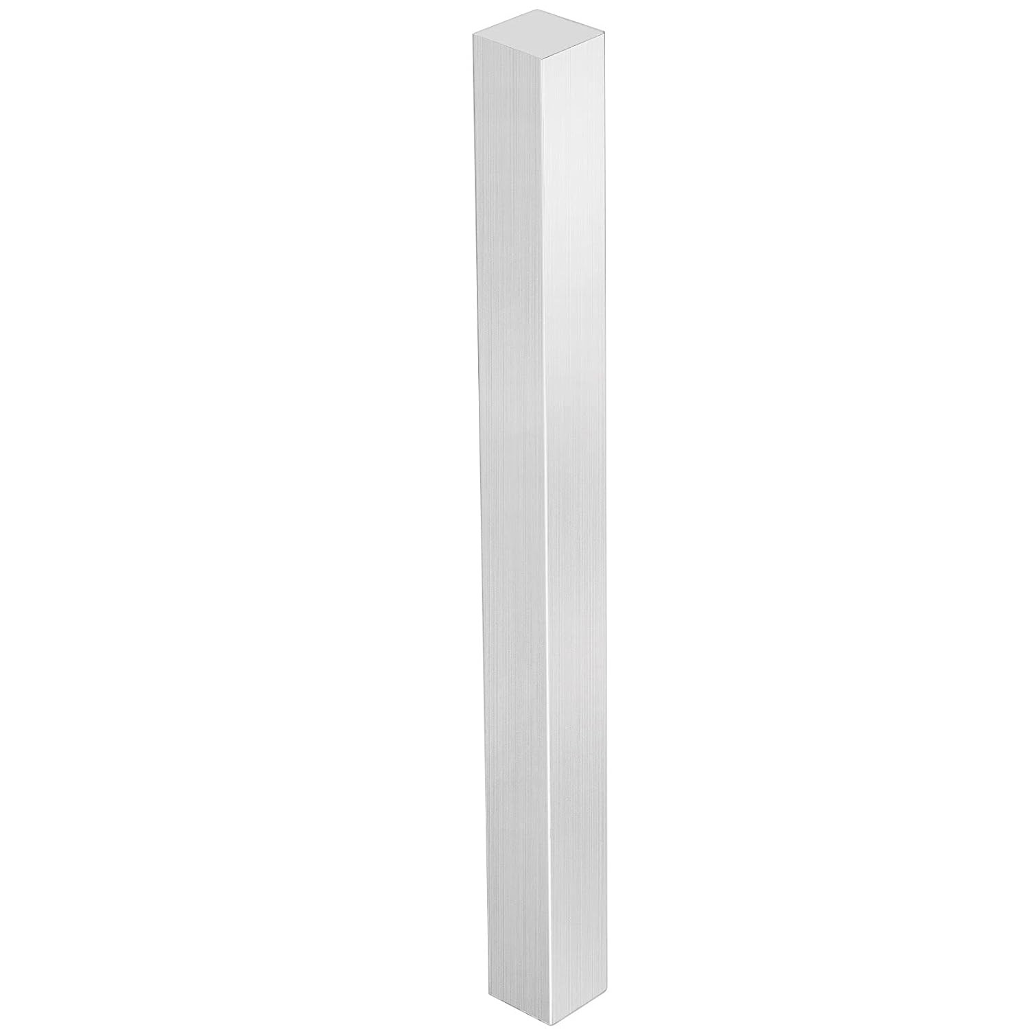 4 Pieces 1 x 1 Inch Square Aluminum Bar 12 Inches Long +0 inch/-.05 I…