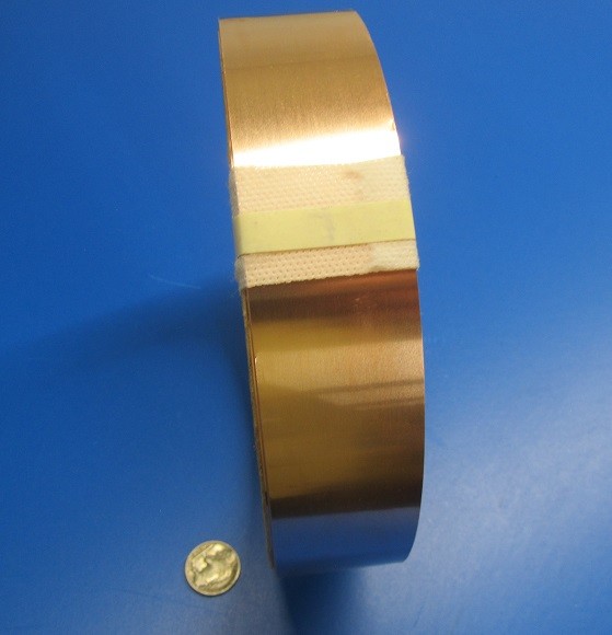 110 Copper Foil Soft Temper .002″ Thick x 1 1/2″ Wide x 100 Foot Length