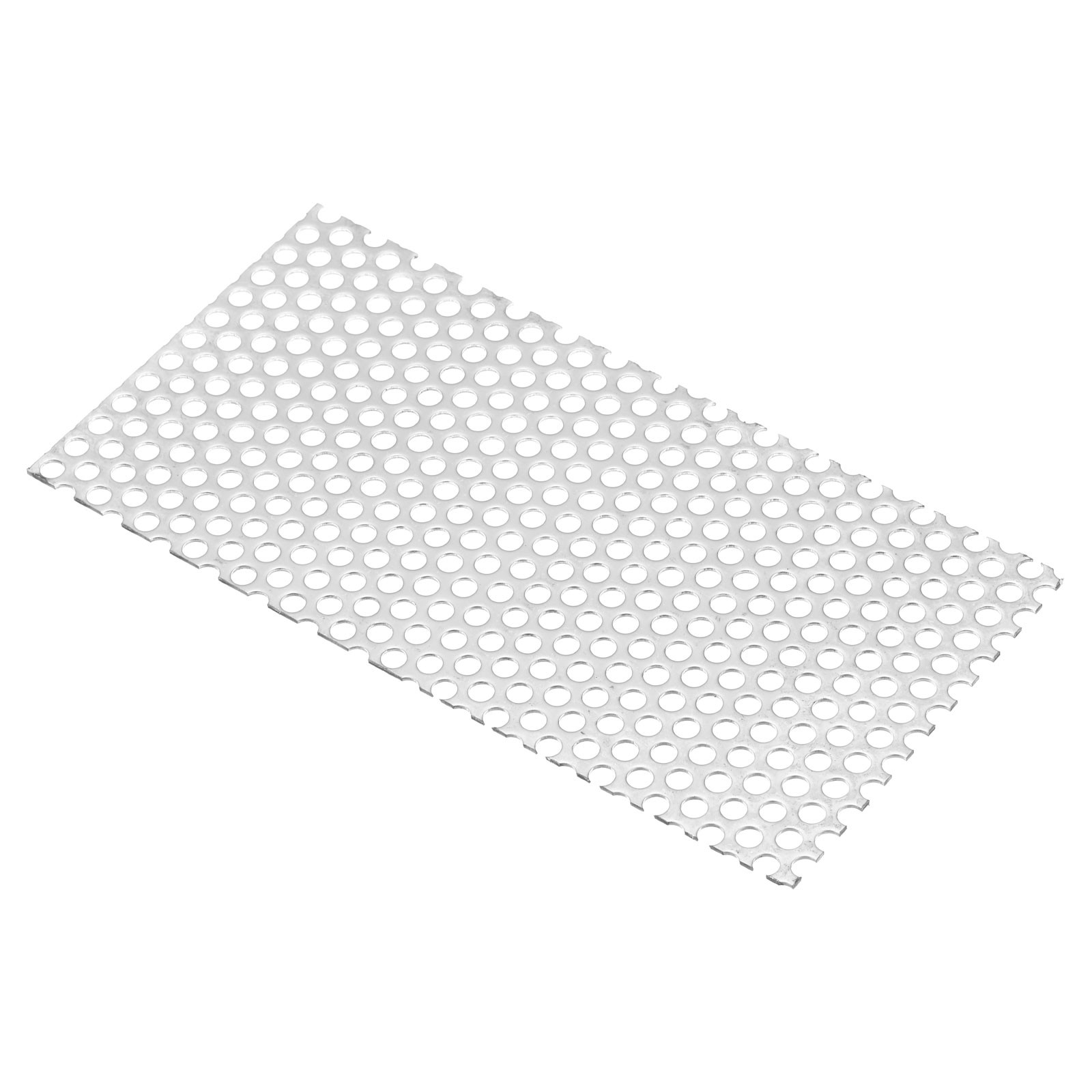 7.9″ L x 3.9″ W Perforated Metal Sheets, 16Ga 0.2″ Hole 304 Stainless Steel
