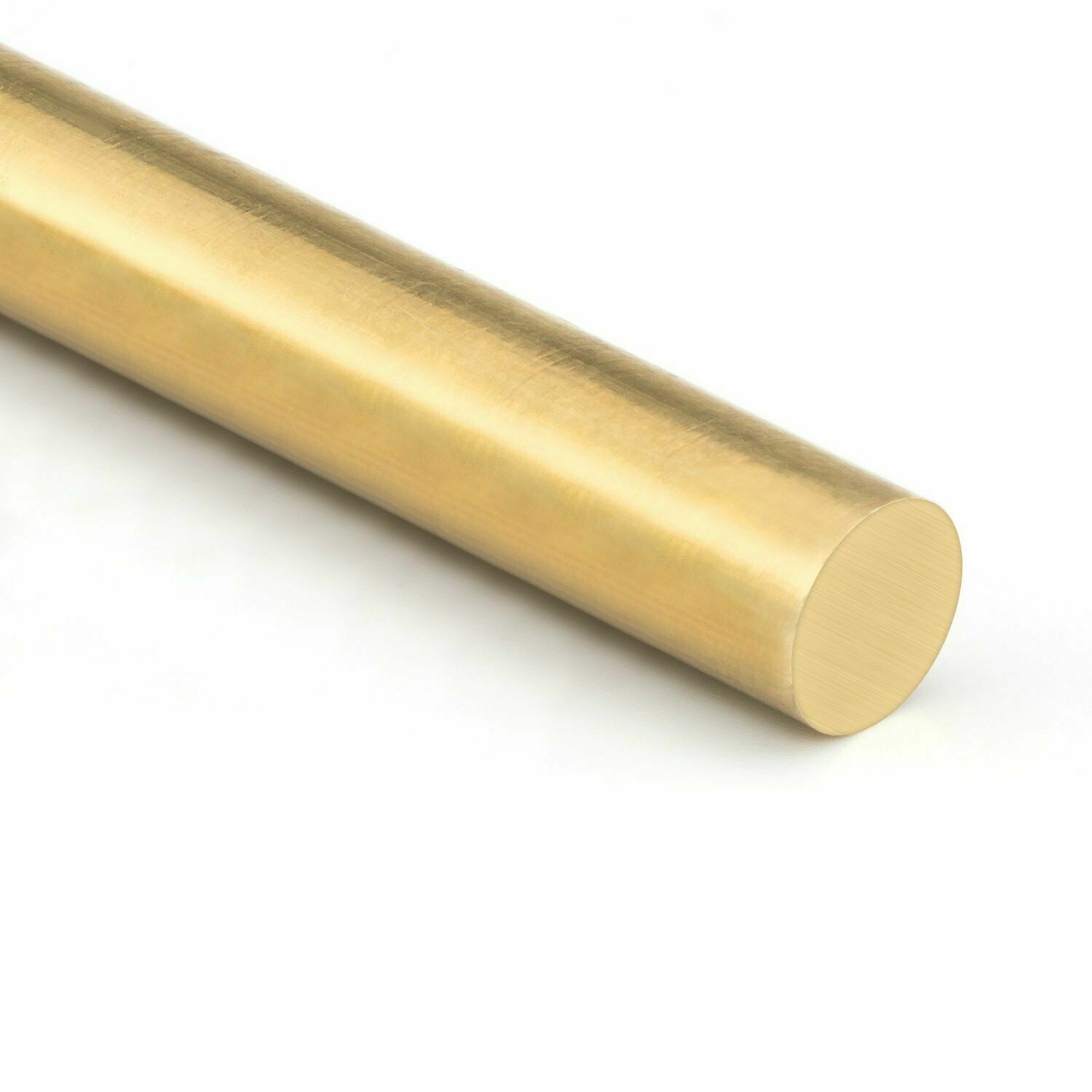 Brass round rod 10.5″ long 3/4″ c360 solid .750″ diameter new lathe bar stock