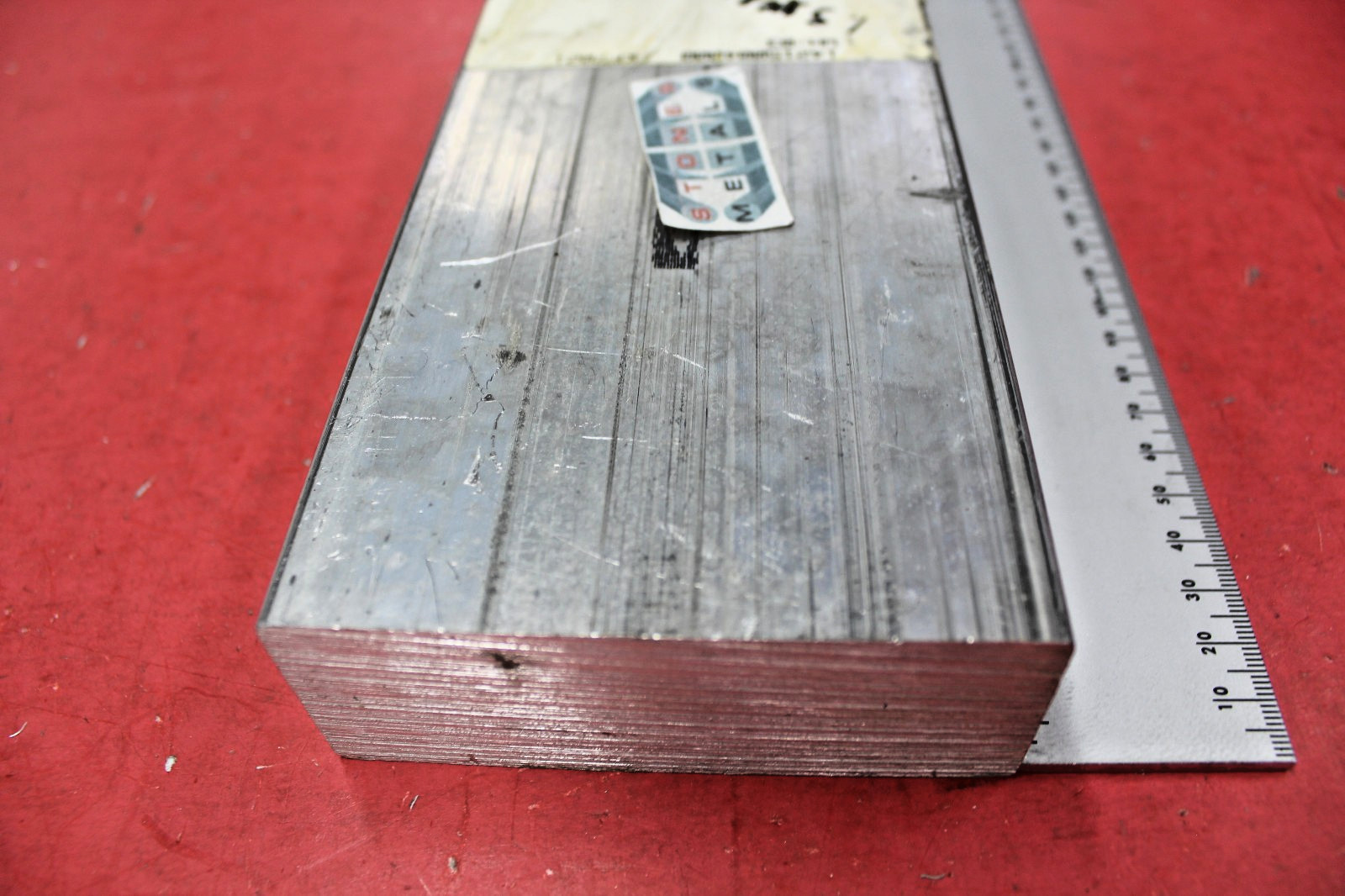 1 Piece 1-1/2″ x 4″ x 7-7/8″ 2024 Aluminum Flat Bar Drop