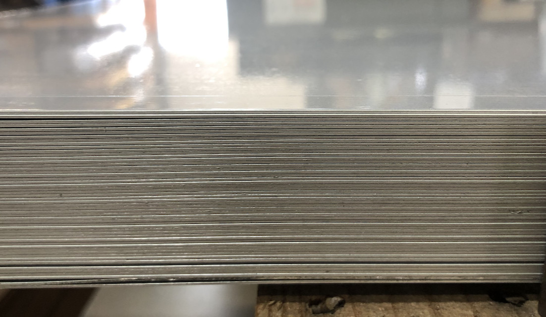 49″ x 80″ Silver Aluminum Sheet, Flat .030” Thick – Cargo Trailers Repair, Etc.