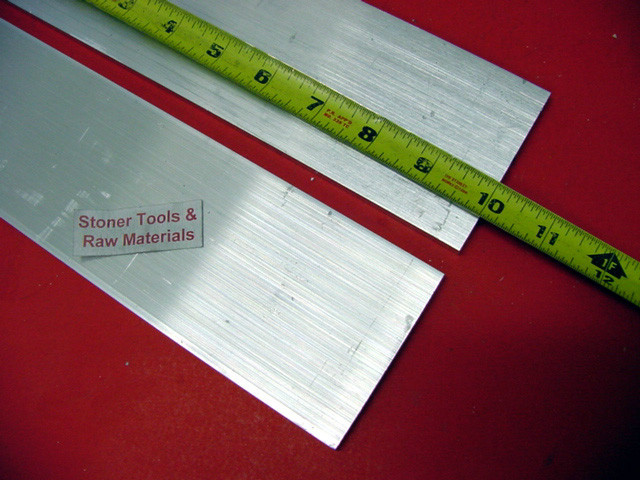 8 Pieces 1/4″ X 3″ ALUMINUM 6061 FLAT BAR 10″ long T6511 Extruded Mill Bar Stock