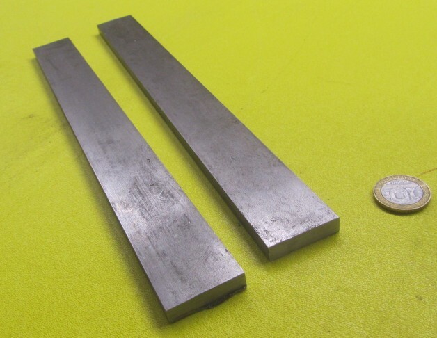1018 Steel Bar, 5/16″ Thick x 1 1/4″ Wide x 12″ Length, 2 Units