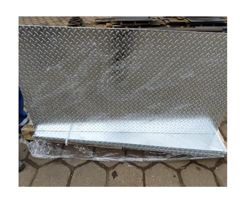 Structured Sheet Metal Chequered Plate | Rohstahl S235JR (200x1000x8mm)