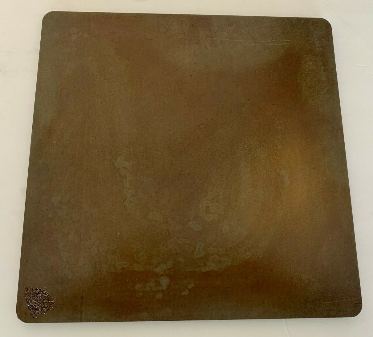 3/8″ Seasoned Pizza Steel Plate, 3/8″ x 14″ x 18″, A36 Steel