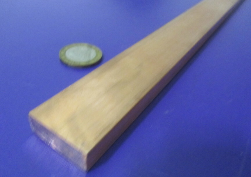 110 Copper Bar H02, 3/8″ Thick x 1.0″ Wide x 2 Ft Length