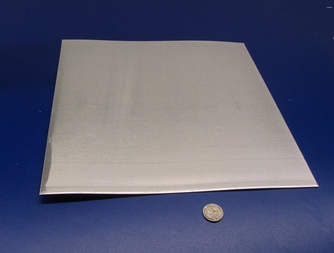 1100 Aluminum Sheet Softened (O) .050″ Thick x 12.0″ Wide x 12.0″ Long