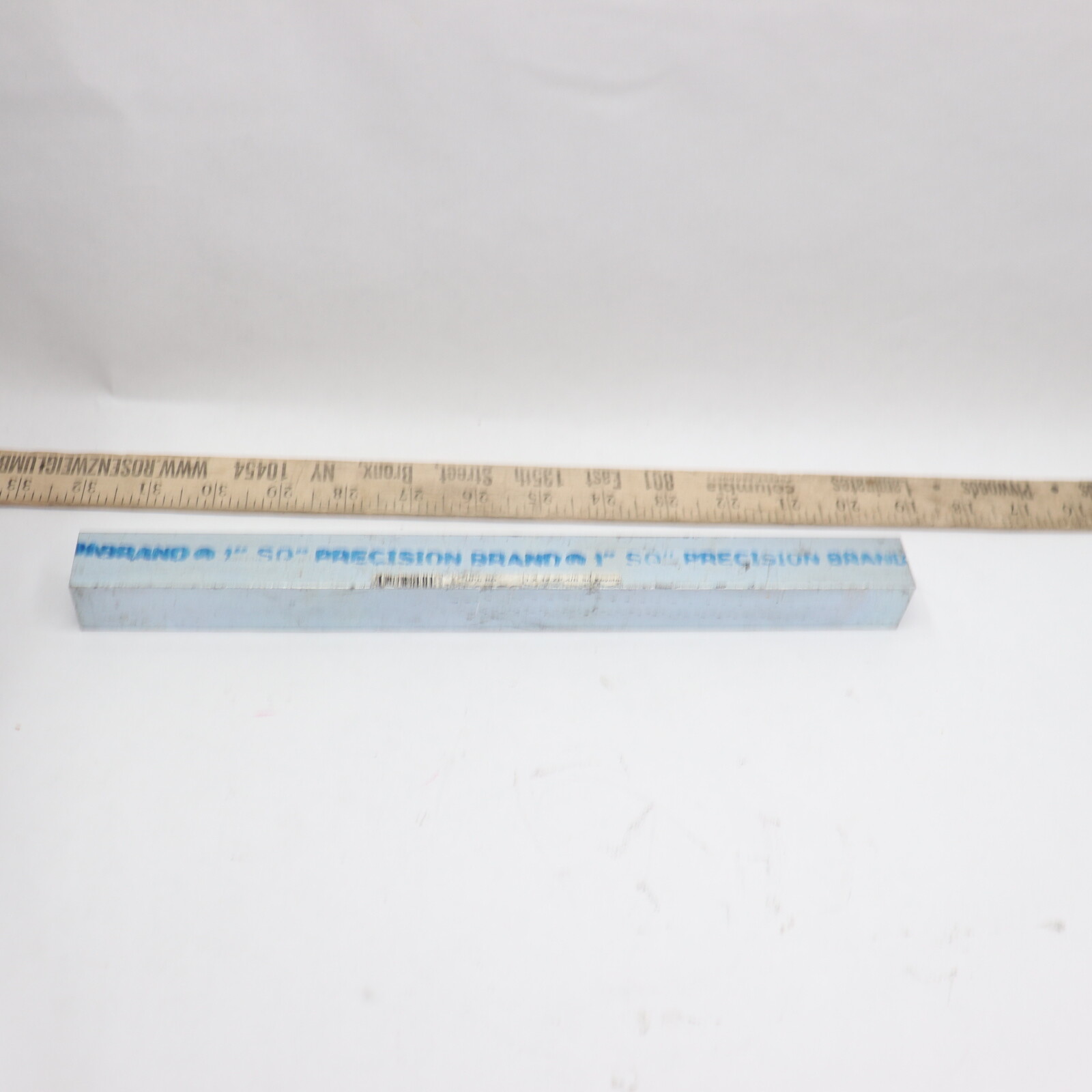 Precision Brand Square Keystock Stainless Steel 1″ x 12″
