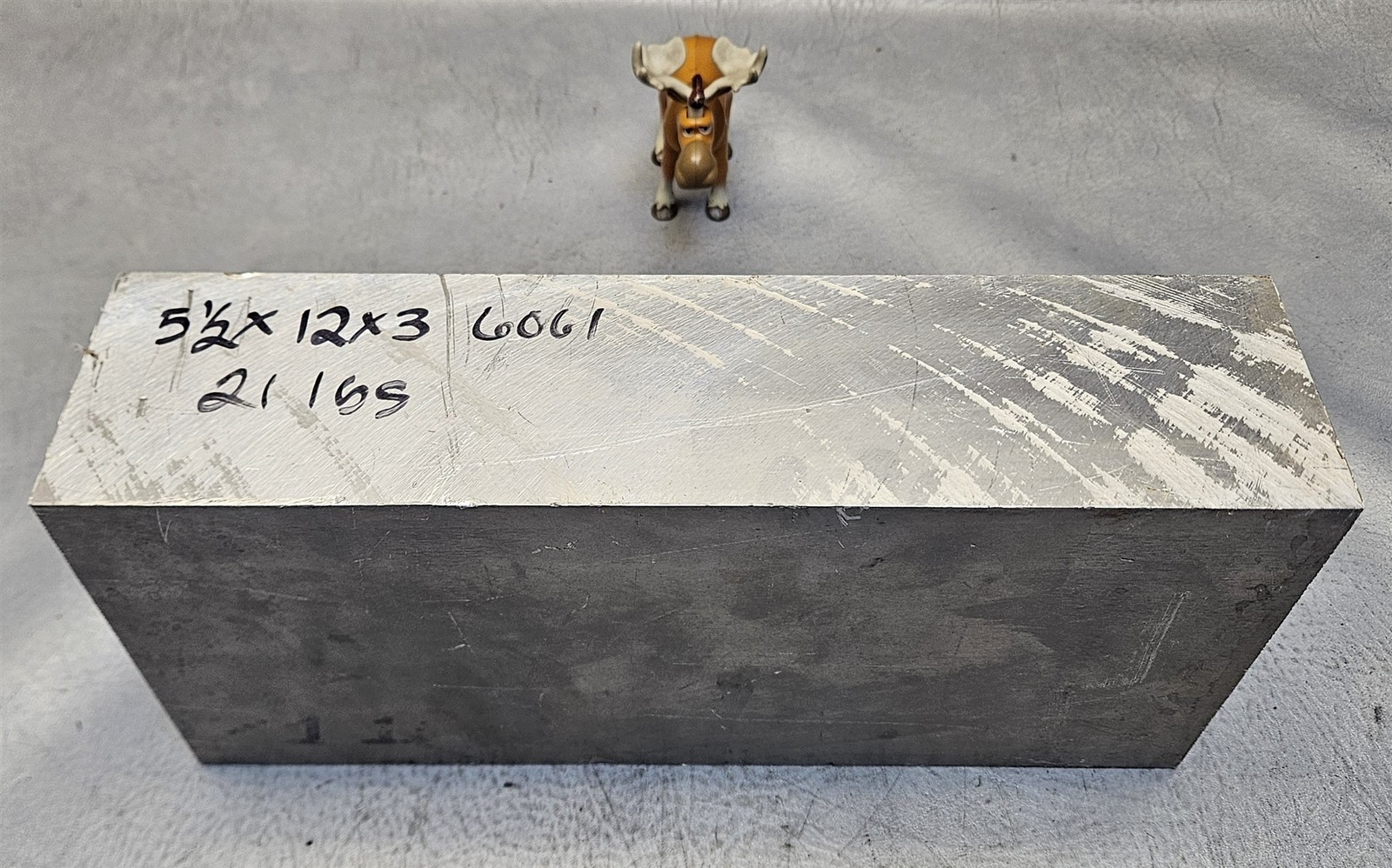 5-1/2″ x 12″ x 3″ Aluminum Block Bar Stock 6061 Aluminum 21lbs
