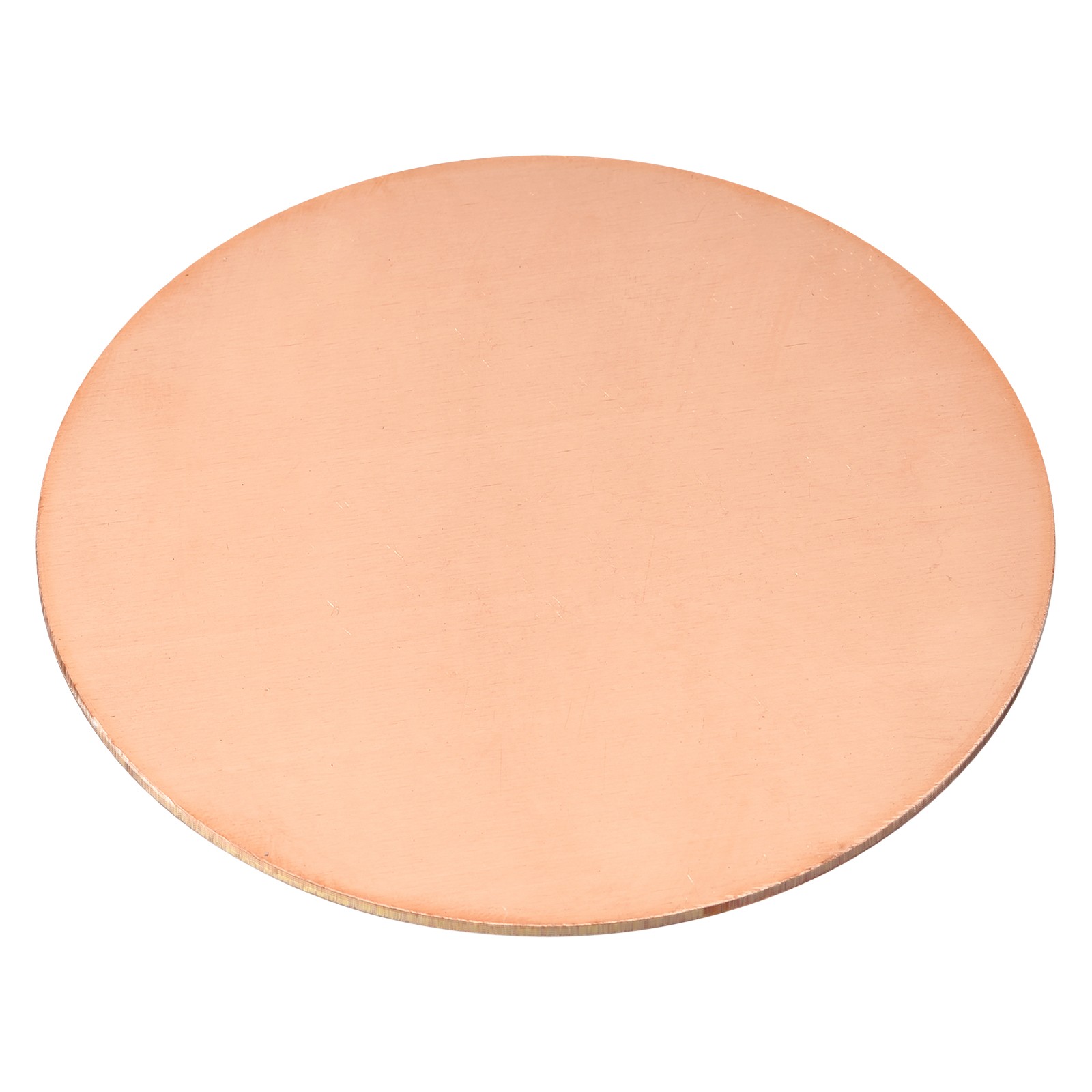 Pure Copper Sheet 4″ x 0.08″ 12 Gauge T2 Copper Metal Round Plate,