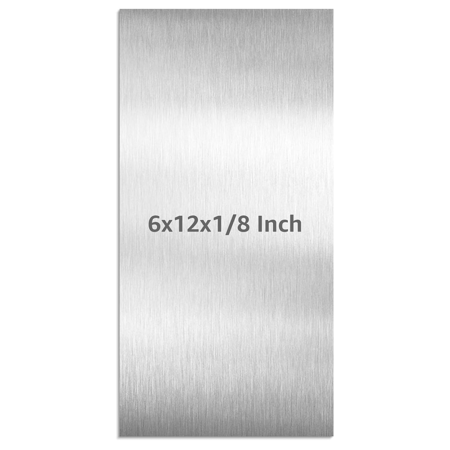 6061 T651 Aluminum Sheet Metal 6″ X 12″ X 1/8″ (0.125″) Rectangle Metal Plate Co