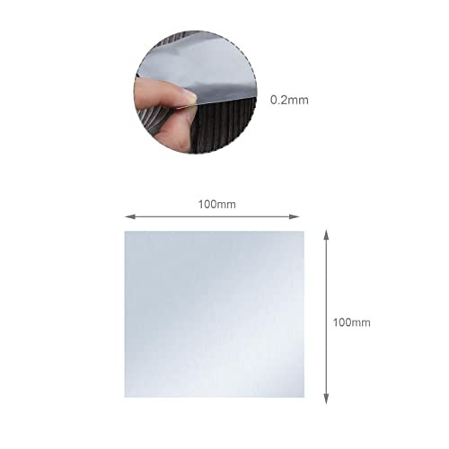 High Purity 99.9% Pure Zinc Zn Sheet Plate Metal Foil 0.2mm