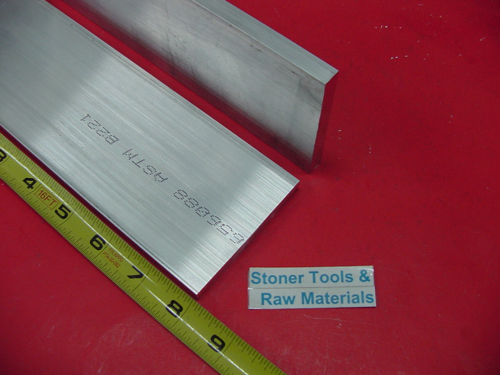 2 Pieces 3/8″ X 3″ ALUMINUM 6061 FLAT BAR 8″ long T6511 NEW Solid Mill Stock
