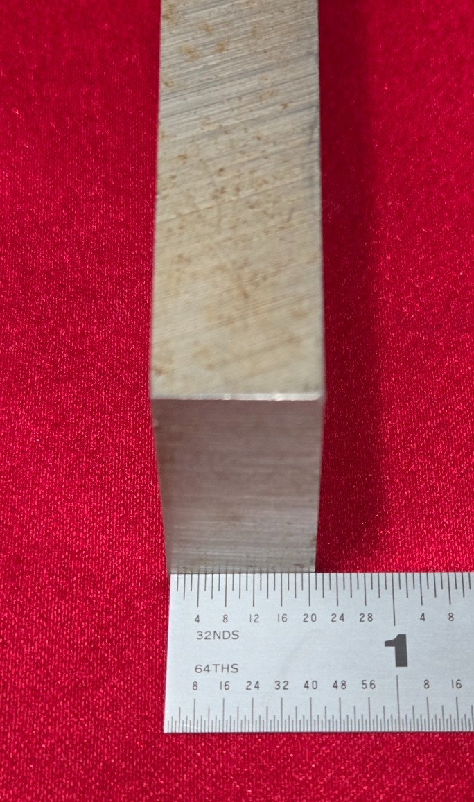 D2 Tool Steel Block Billet 3.8″ L x 1.525″ W x 0.675″ Thick, 1 Lb 1.45 Oz.