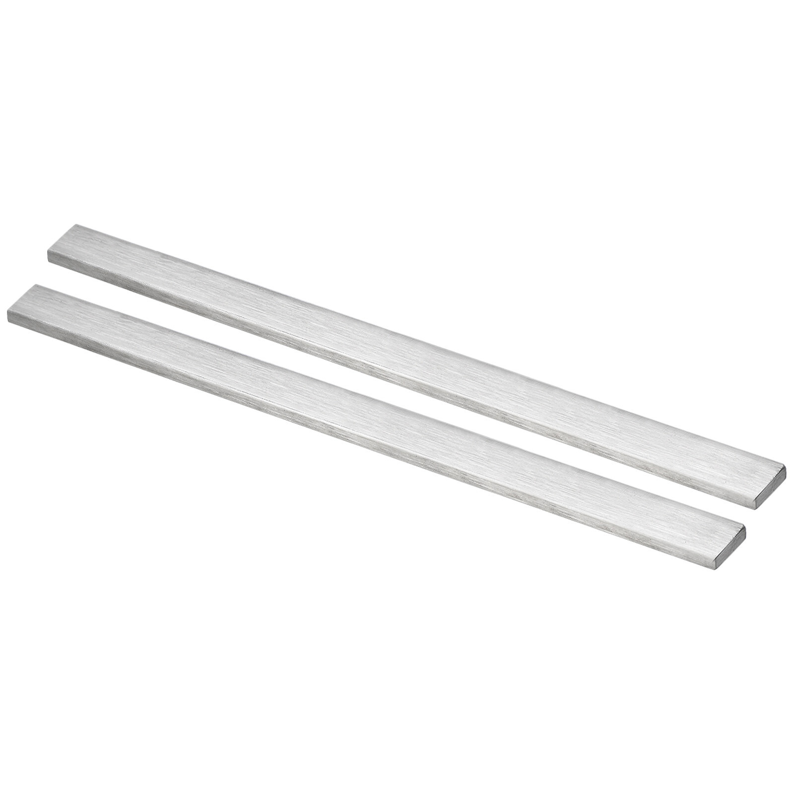 2pcs 304 Stainless Steel Flat Bar 1/8″ Thickness 25/32″ Width 12″ Length
