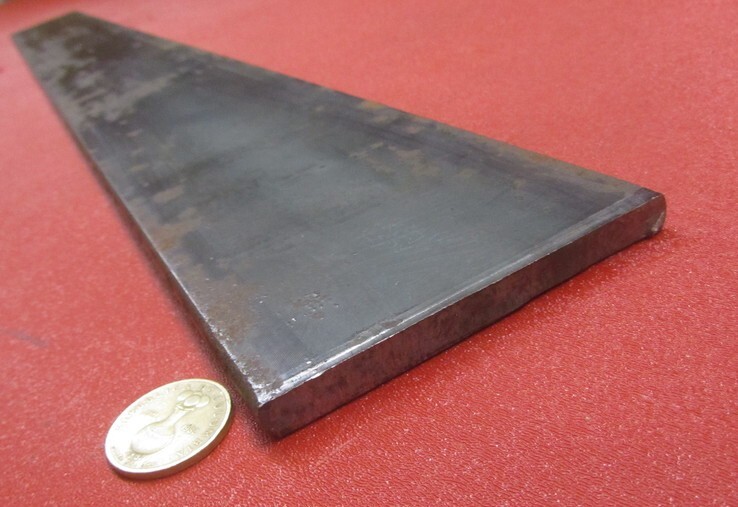 5160 Spring Steel (Knife, Blade) Bar .360″ (+/-.006″) Thick x 3 1/2″ Wide x 36″